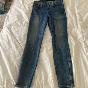 J-Brand Zipper Denim Jean